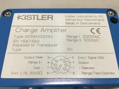 USED KISTLER INSTRUMENT 5039A222Y42