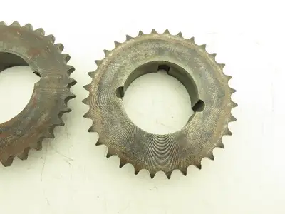 Ametric 40TL32H2012 #40 Roller Chain Sprocket 32 Tooth 2012 Taper Lock  Lot of 2