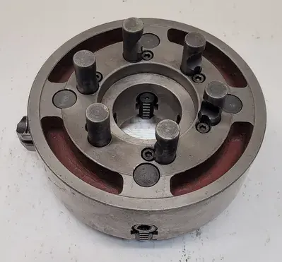 USED BISON 10" 4 JAW CHUCK