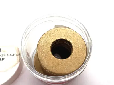 New | in-Stock Oilite Impregnated Sintered Bronze Thrust Washer, 1-1/4" OD, 5/8" ID LOT Hardware Washers Michigan US | Maverick Industrial Sales #1394291
