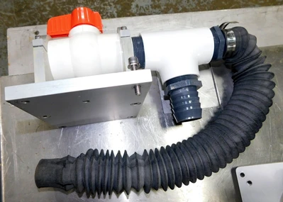 USED LSI LABELER WRAP STATION VACUUM WRAP STATION