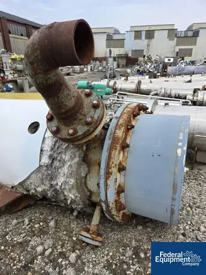 USED ITT 513 Sq Ft ITT Heat Exchanger, 150/150#