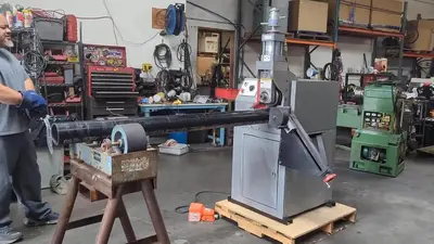 Used VICTAULIC VE-424-MC Grooving Machines California US | Bay Line Tool #1314894
