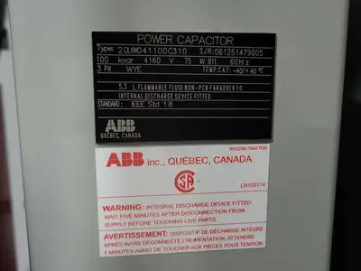 Used BENSHAW CFMVRSM18-450-4160-1 Switchgears British Columbia CA | Lenmark #239665