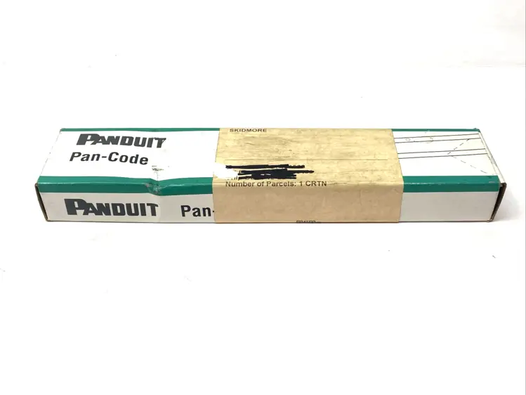 New | in-Stock Panduit Pan-Code Wire Marker Cards BOX OF 8 CARDS Shipping Supplies Michigan US | Maverick Industrial Sales #1392512