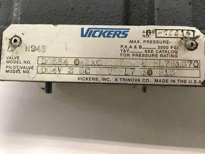 USED VICKERS DG4V-3-6C-M-U-HL7-60-B13