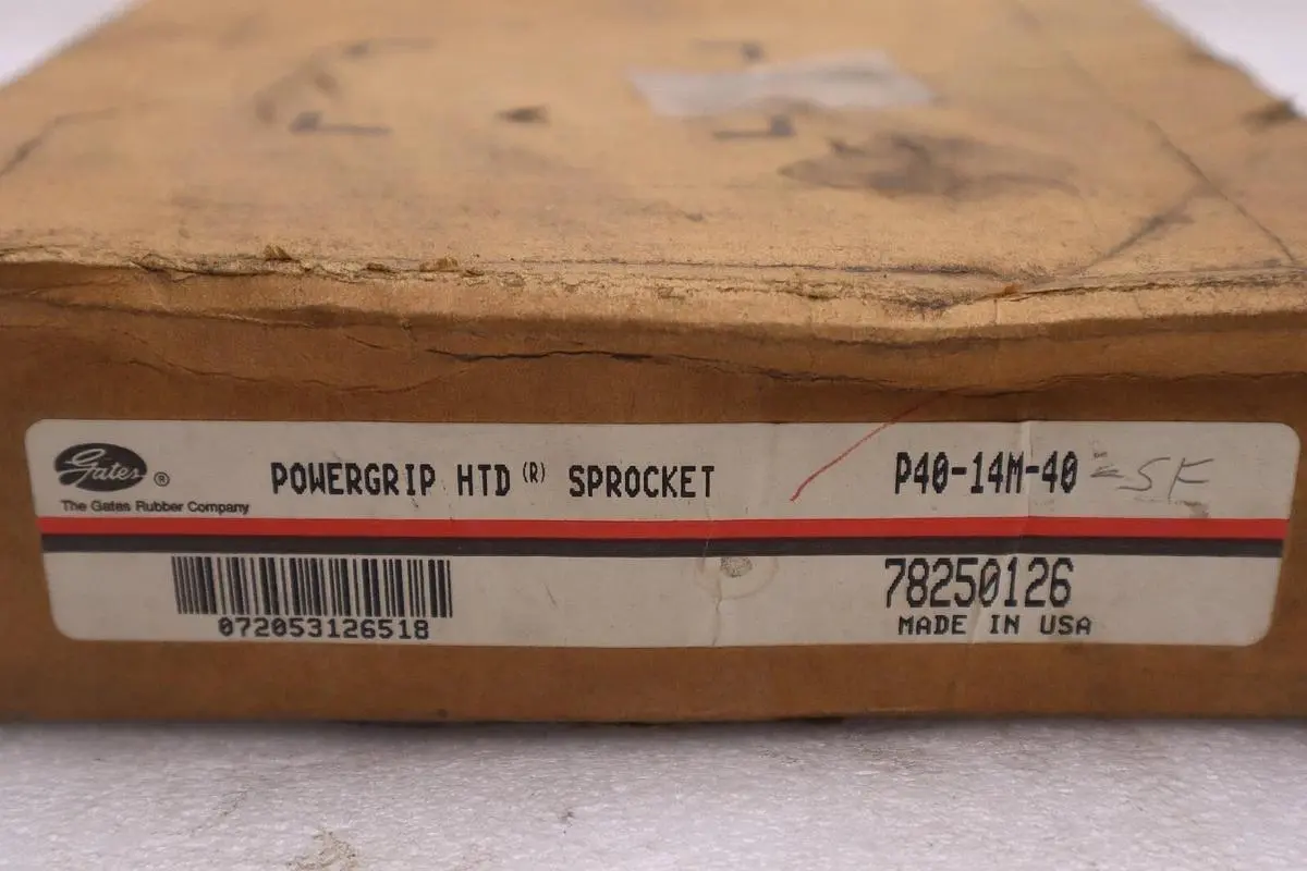 GATES P40-14M-40-SF HTD TIMING SPROCKET LB 40TEETH 1.57INBELT WIDTH STOCK B-864