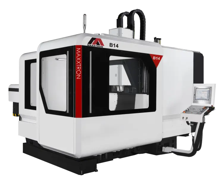 MAXXTRON B14/FGR8065/15K/40T Bridge (Double Column) Vertical Milling Center | Megatel CNC Solutions Inc.