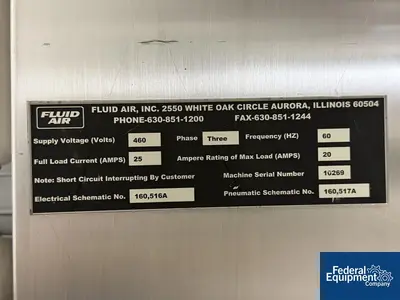 Used Fluid Air _UNKNOWN_ Pulverizers & Hammermills Ohio US | Federal Equipment Company #1337793