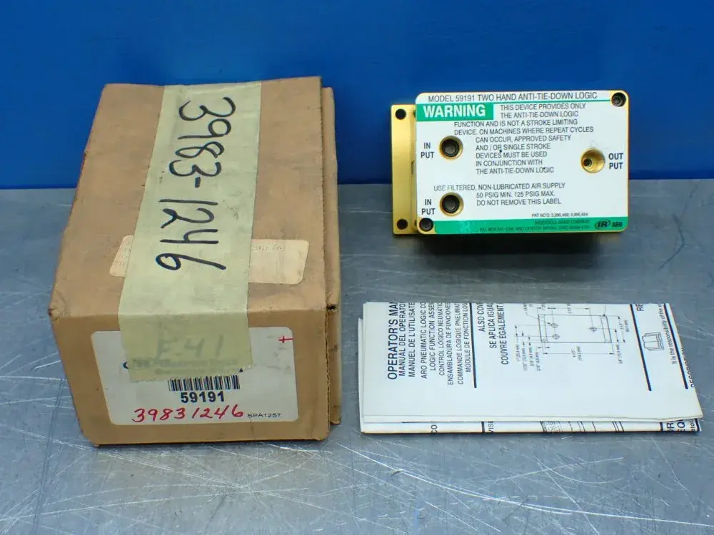 New | in-Stock INGERSOLL RAND 59191 Industrial Controls Ohio US | HGR 24 #1020217