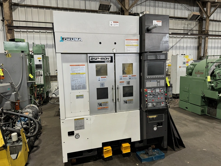 Used 2015 OKUMA 2SP-150H CNC Lathes Michigan US | Gibbs Machinery Company, Inc. #4563