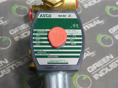 ASCO 8300G58G Red Hat Solenoid Switch 250 PSI 1/4 Pipe 20.1 Watts New