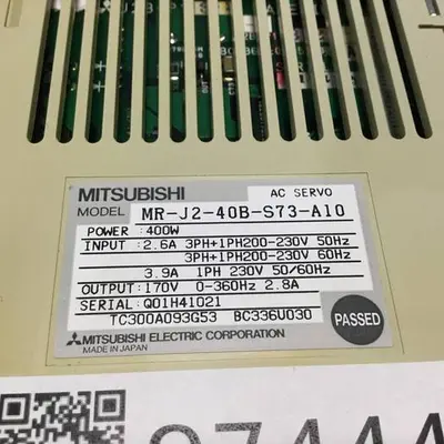 USED MITSUBISHI MR-J2-40B-S73-A10