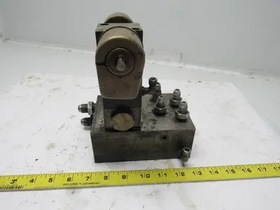 Vickers XM1-3FK1-30-JA Flui-Trol Hyd. Flow Control Valve& Solenoid Block Assy'