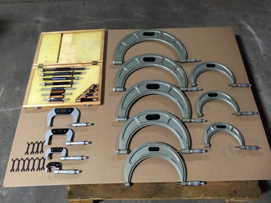 USED CHUAN 0"-12" MICROMETER SET
