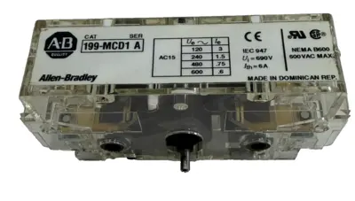 ALLEN BRADLEY 199-MCD1 INTERLOCK KIT 199MCD1 NEW, SURPLUS