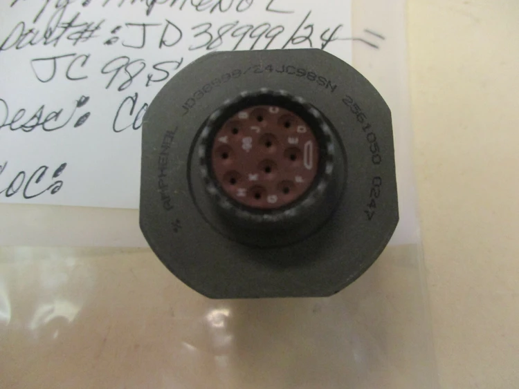 New | in-Stock Amphenol JD38999/24JC98SN Cable & Wire Arizona US | ASSET CONVERSION SPECIALISTS, INC. #306097