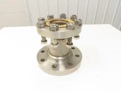 Enlin 304L Stainless Butt-Weld Concentric Pipe Reducer 4x3" Flanged Class 300