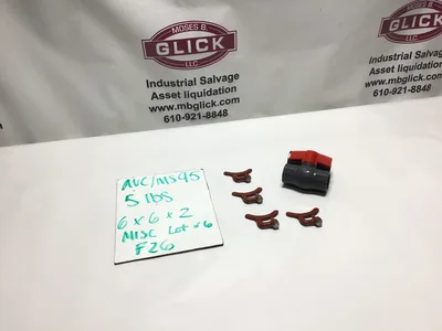 Mueller 32-1 DN25 Ball Valve/Leemco Clamps -Lv Series (Lot of 6)