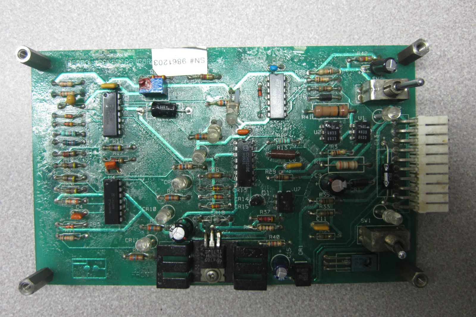 FERRO MAGNETICS CORP MPDEL # CJ-44 PC BOARD PART #PE PCB46-12
