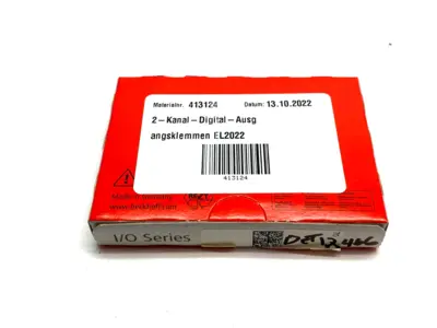 NEW BECKHOFF ETHERCAT 2-CHANNEL DIGITAL OUTPUT TERMINAL 24VDC