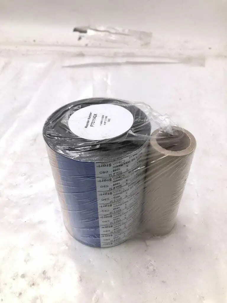 FTC114QX 4.49″ X 1968′ Wax/Resin Thermal Transfer Ribbon