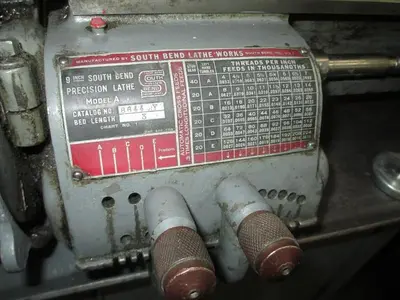 8860-440 South Bend 9″ x 16″ Precision Belt Driven Lathe