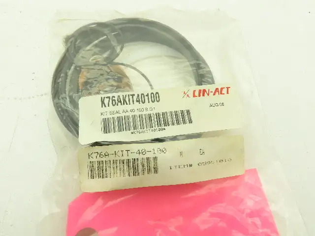 Lin Act K76A-KIT-40-100 Oil Seal Kit Rebuild Parts