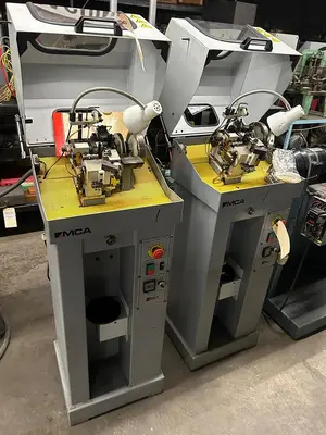 8591-100 MCA Single Curb Chain Making Machine, Model RP006