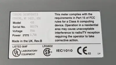 Corning 450 pH/Ion Meter With Probes (BIN245)