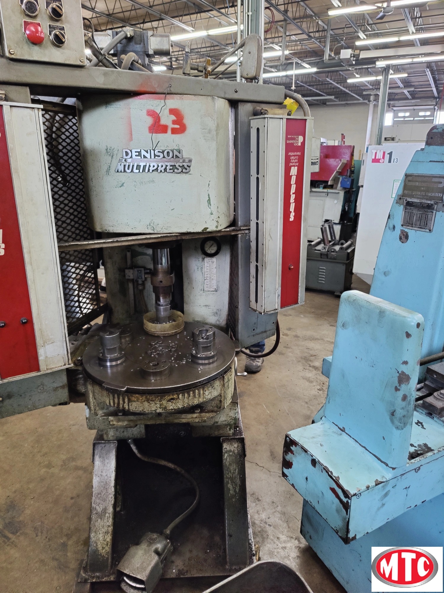 1966 Denison 10 ton press