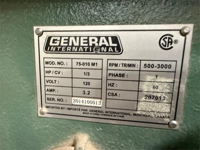 Used 2014 GENERAL INTERNATIONAL 75-010 M1 Drill Press (Woodworking) New York US | MachineryMax #1502435