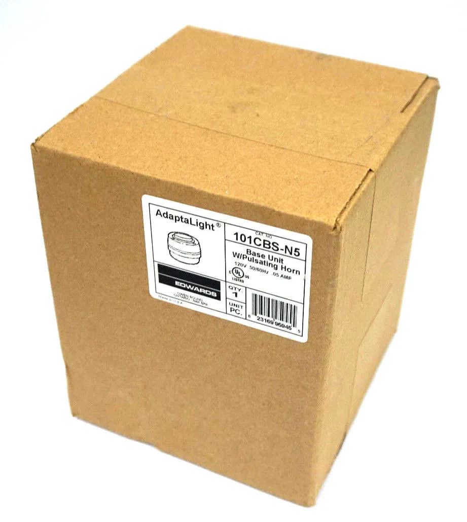 NEW EDWARDS 101CBS-N5 ADAPTALIGHT BASE UNIT WITH PULSATING HORN 101CBSN5