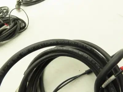 Univer DD-051 24VDC Solenoid Coil with 2x 16 AWG Cable E219385  Lot of 5
