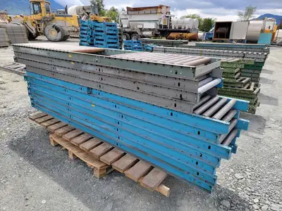 10ft. Roller Conveyor, 2ft. Width