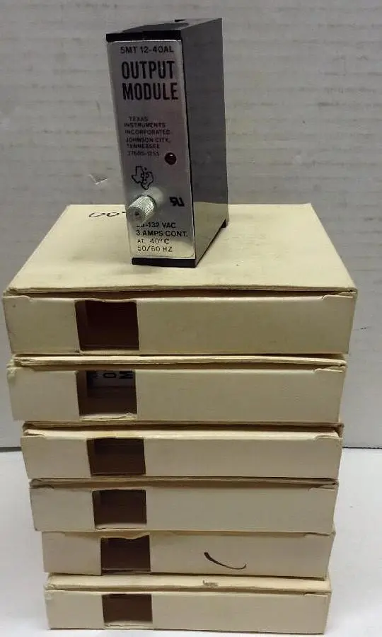 New | in-Stock TEXAS INSTRUMENTS 5MT 12-40AL PLC Input & Output Ohio US | Surplus Asset Holdings #1234787