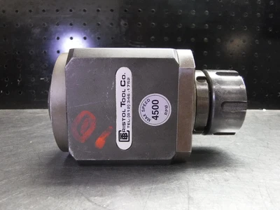 Bristol Tool Co. VDI40 ER32 Right Angle Head Max Speed 4500 RPM (LOC3065)
