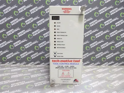 GSE Tech-Motive 49-4100-03C5 Tool Control Module Rev.B Missing Screw Top Used
