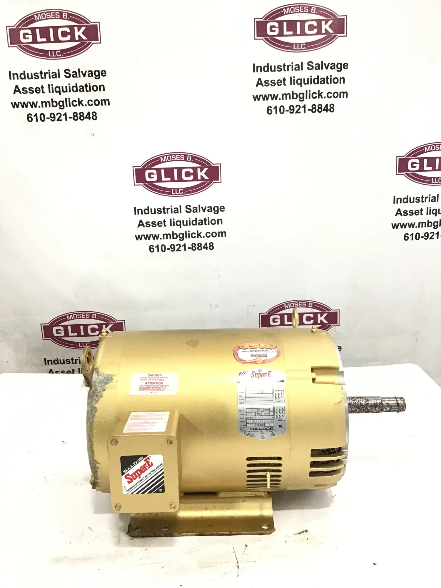 Baldor EJMM3311T Super Efficient Industrial Motor 7.5HP 3PH