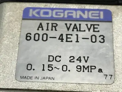 USED KOGANEI 600-4E1-03