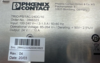 Phoenix Contact _UNKNOWN_ Switching Mode Power Supplies | Fram Fram LLC (9)