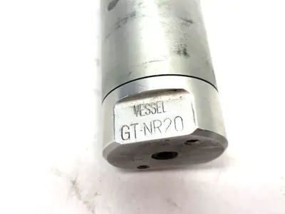 USED VESSEL HAND HELD AIR NIPPER W/ BOTTOMING ANGLE BLADES