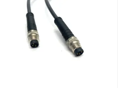 USED ESCHA SPLITTER Y-CABLE M12 TO DUAL M8, 8075852
