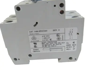 ALLEN BRADLEY 1492-SP2C-020 CIRCUIT BREAKER 1492SP2C020 NEW, SURPLUS