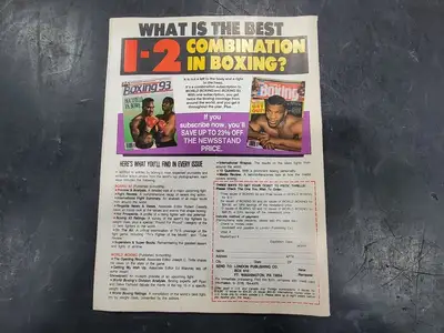USED BOXING 93 SEPTEMBER 1993