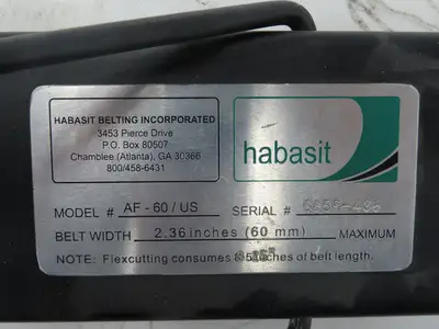 Habasit AF-60/US Flexproof Die Cutting Finger Belt Cutter For 60mm Wide Belts