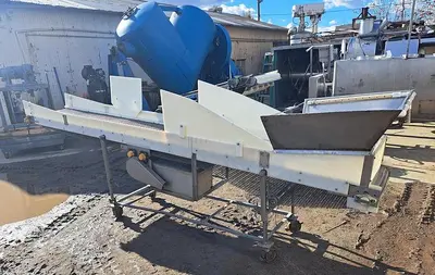 Conveyor, 21" X 13'4", Stainless Steel, Dewatering, Cooling #C745392