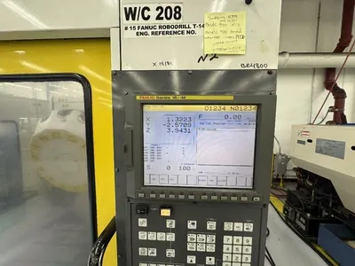 1997 FANUC ROBODRILL A-T14IA Vertical Machining Center | Tight Tolerance Machinery (5)