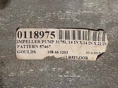 Used GOULDS 57467 Parts (Hydraulics and Pneumatics) British Columbia CA | Lenmark #256997