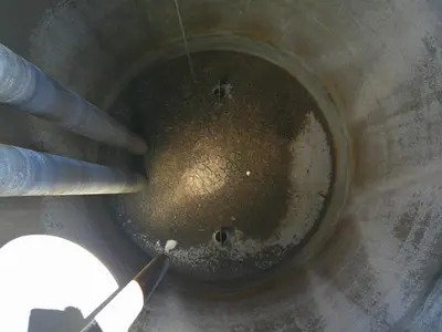 SPC9202  Tank 2 tanks x 600 gallon vertical tank, Stainless Steel, flat CIP